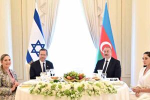 azerbaijan a country with 90 percent muslims azerbaijan support for israel on the hamas israel war