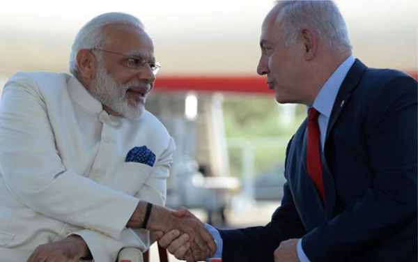 benjamin netanyahu modi telephonic conversation indian stands firmly with israel pm modi
