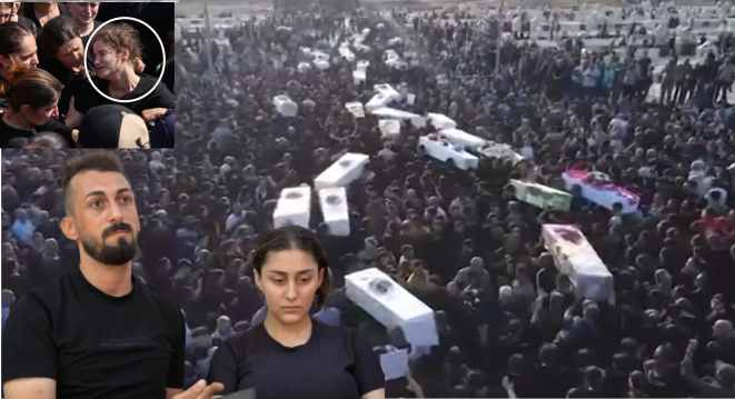 iraq wedding fire bride and groom