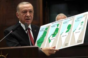 israel hamas war tayyip erdogan bowed down and stand with hamas