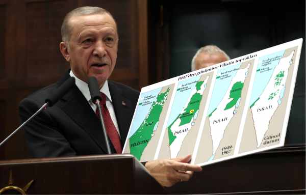 israel hamas war tayyip erdogan bowed down and stand with hamas