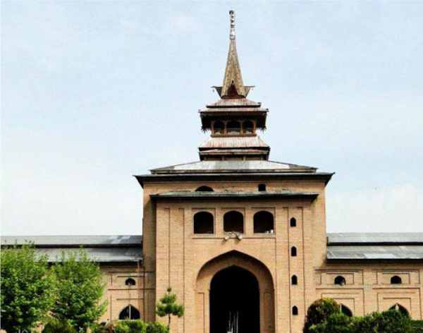 jama masjid of srinagar