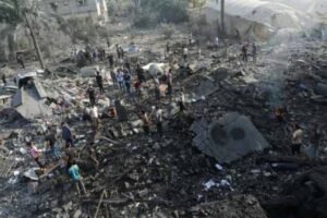 people are homeless in gaza