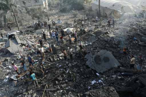 people are homeless in gaza