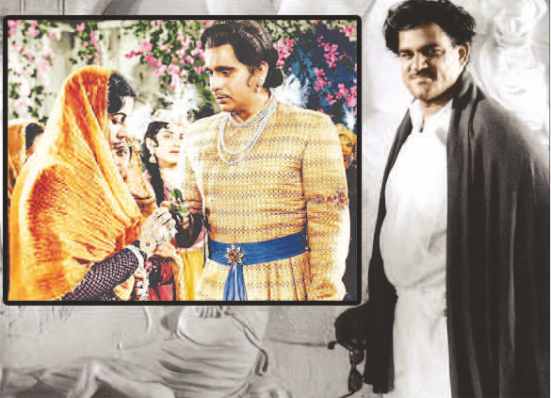 when dilip kumar boycott was ended by k asif