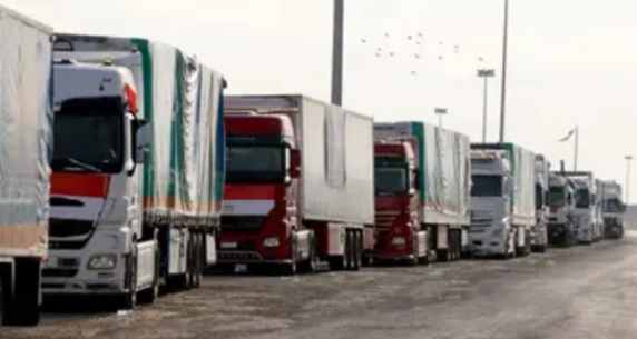 israel stopped the delivery of relief goods for gaza