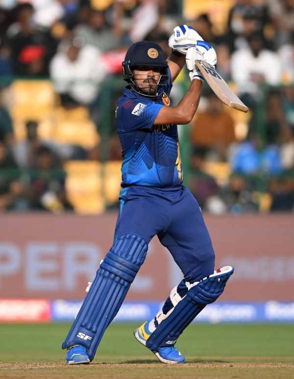 maheesh theekshana world cup record