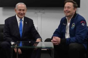 elon musks meeting with the zionist prime minister netanyahus complaint