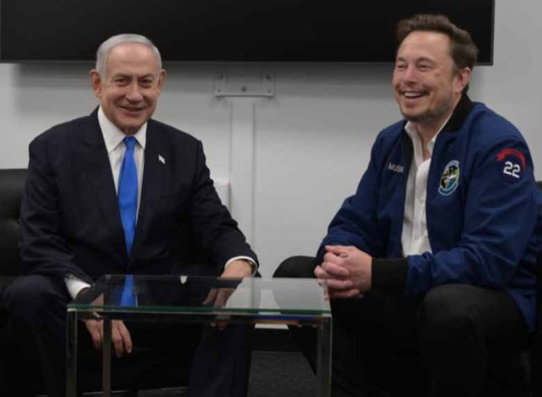 elon musks meeting with the zionist prime minister netanyahus complaint