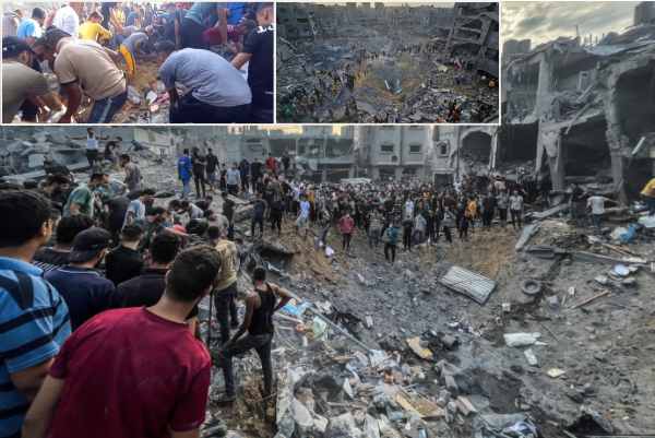 israel hamas war israeli brutality in gaza jabalia camp reaches its peak hundreds of martyrs