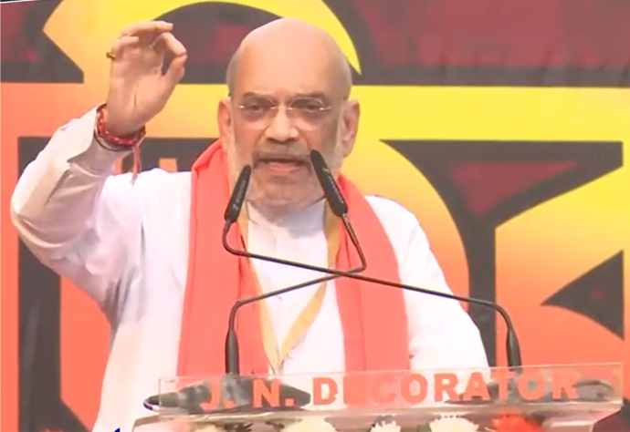 union home minister amit shah claims no one can stop the implementation of caa