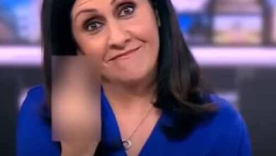 bbc news anchor apologizes for inappropriate gesture on live programme