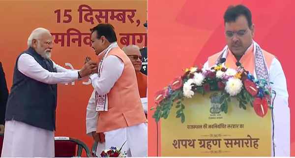 bhajan lal chief minister of rajasthan