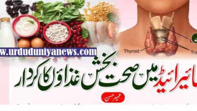 the role of healthy foods in thyroid