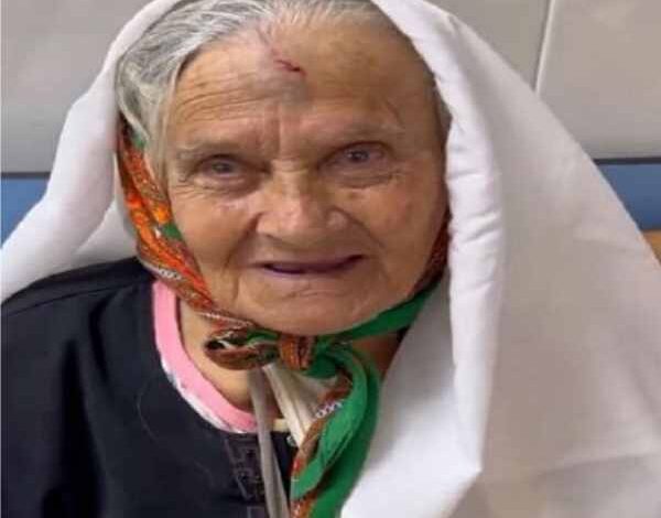 an elderly woman from gaza older than israel was shot dead by an israeli sniper