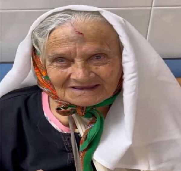 an elderly woman from gaza older than israel was shot dead by an israeli sniper