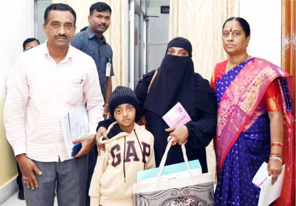 chief minister revanth reddy decided to help the muslim family by paying the expenses of the sons bone cancer treatment on behalf of the government