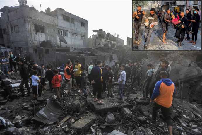 israels bombing of gaza continues