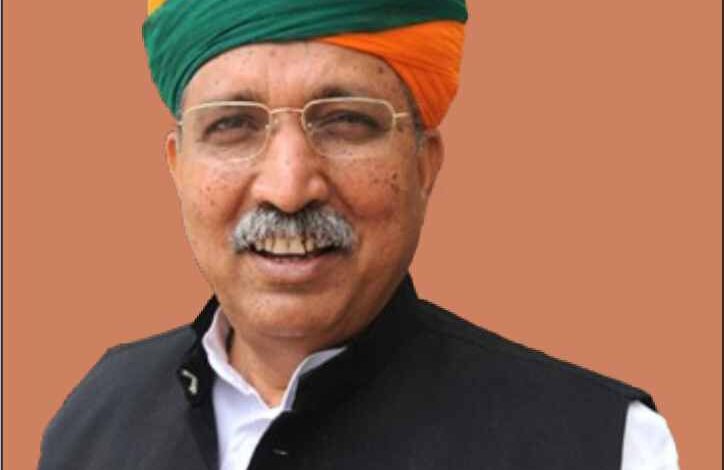 law minister arjun ram meghwa