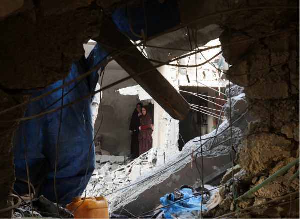 there is no place safe from israeli bombardment more than 80 percent of gaza people are homeless