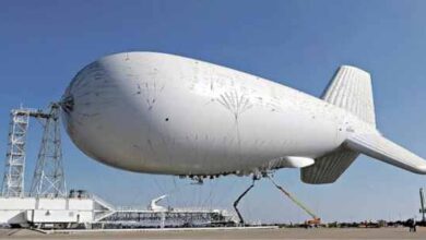 israeli air force new giant missile detecting balloon