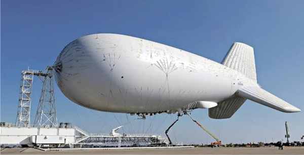 israeli air force new giant missile detecting balloon
