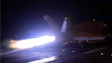 us strike against houthis