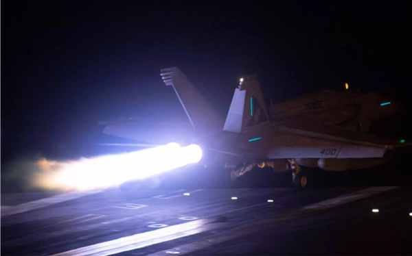 us strike against houthis