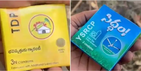 condom distribution andhra pradesh elections