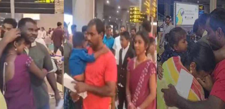 four telangana workers returned home after spending 18 years in dubai jail