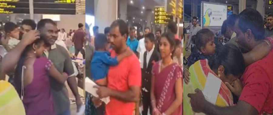 four telangana workers returned home after spending 18 years in dubai jail