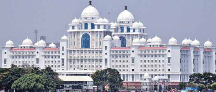 telangana secretariat building