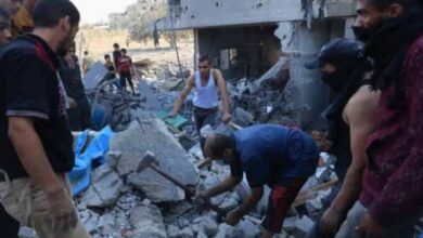 the bodies of our loved ones lie beneath the rubble, the palestinian decade