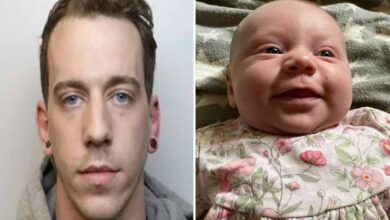 newborn baby girl died for shaking father sentenced to 14 years in prison