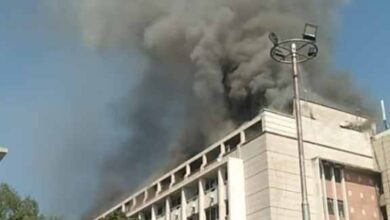vallabh bhawan fire