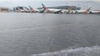 dubai international airport flood today