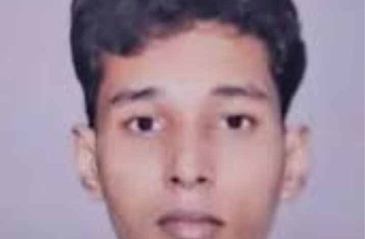 kerala a young man died after getting caught in the rope installed for pm modi security