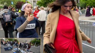 shame on you protesters confront media and politicians at white house