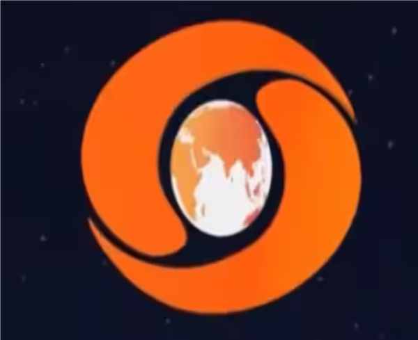 dd news Tv channel saffron logo