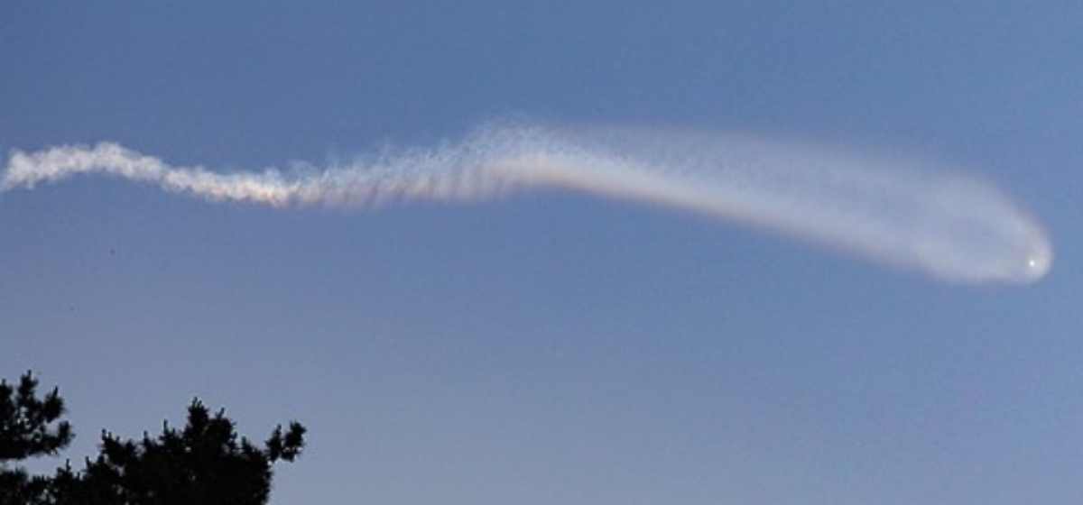 north korea hypersonic missile test, the missile exploded in mid air