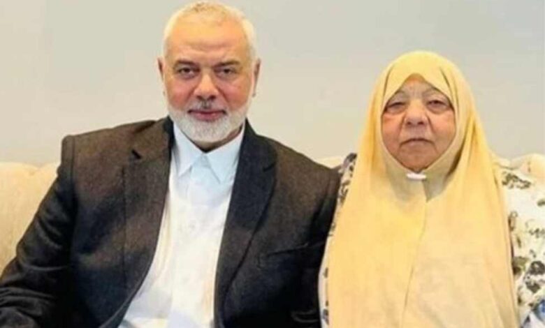 in the israeli attack 10 members of ismail haniyeh family including his sister were killed