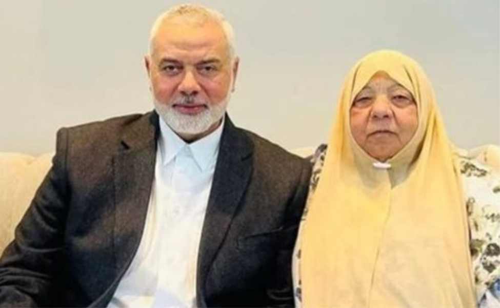 in the israeli attack 10 members of ismail haniyeh family including his sister were killed