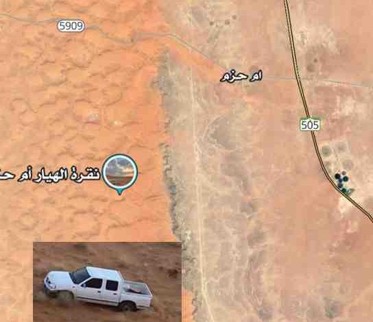 the saudi citizen who died in the desert walked several kilometers to save his life
