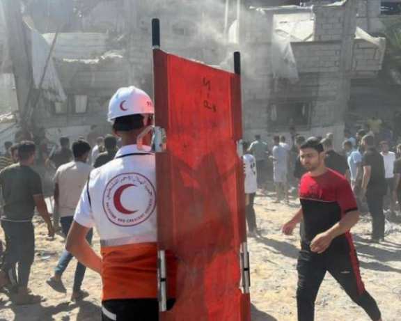 south gaza hospital on the verge of demolition red cross