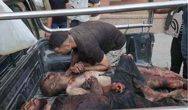 the israeli army bombarded the refugee camp again 27 homeless people were martyred