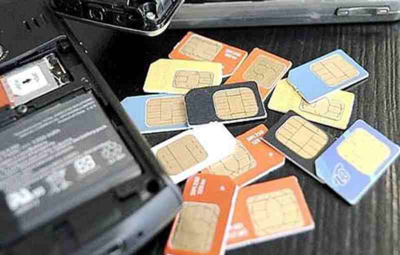 sim cards block phone block