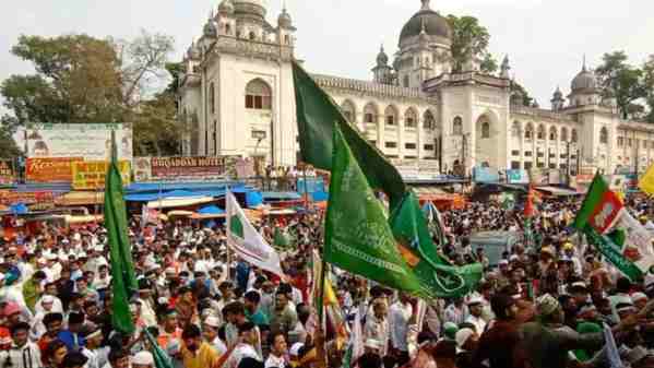 milad ul nabi procession hyderabad