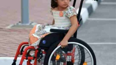 my amputated leg is in heaven as is my family, six year old maryam ahmed