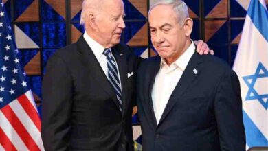 prime minister benjamin netanyahu with us president joe biden