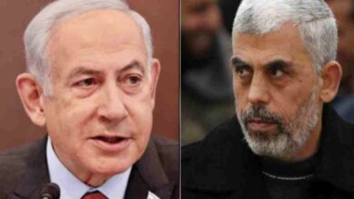 yahya sinwar and netanyahu